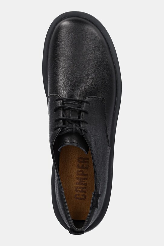 Camper scarpe in pelle Wagon nero K100669.018