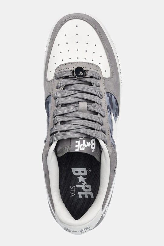 A Bathing Ape sneakers din piele BAPE STA #2 M2 gri 1K80191302
