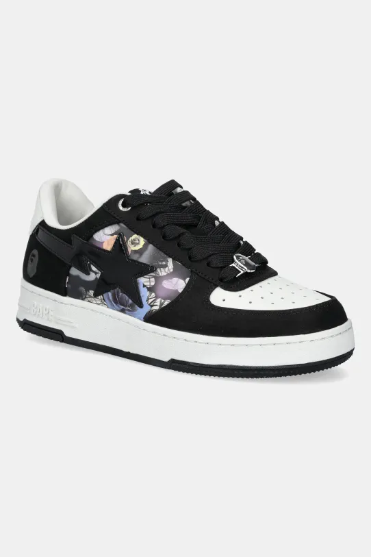 A Bathing Ape sneakers din piele BAPE STA #2 M2 mic de statură negru 1K80191302