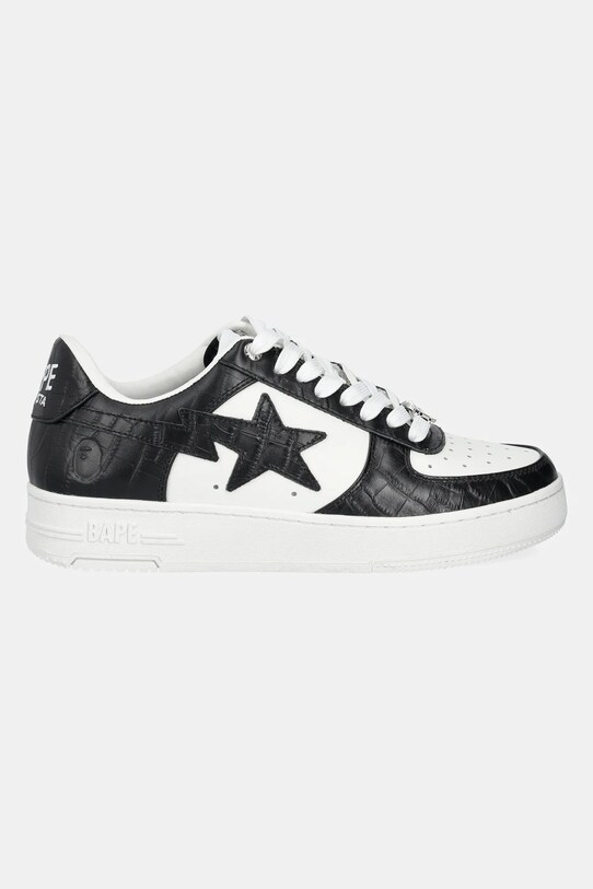 A Bathing Ape leather sneakers BAPE STA #3 M2 1K80191303 black SS25