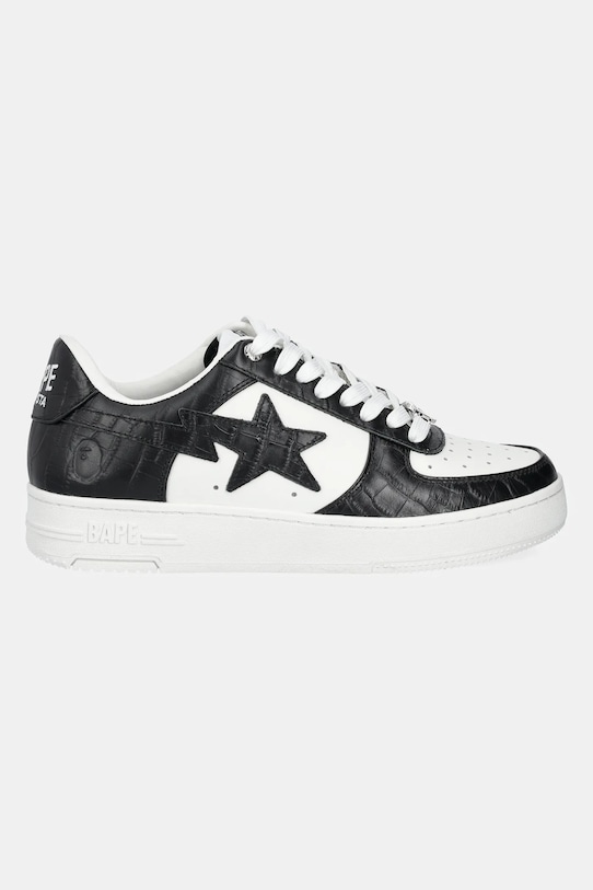 Kožené tenisky A Bathing Ape BAPE STA #3 M2 1K80191303 čierna SS25