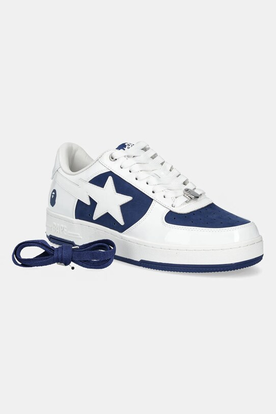 A Bathing Ape sneakers din piele BAPE STA #6 M2 1K80191306 bleumarin