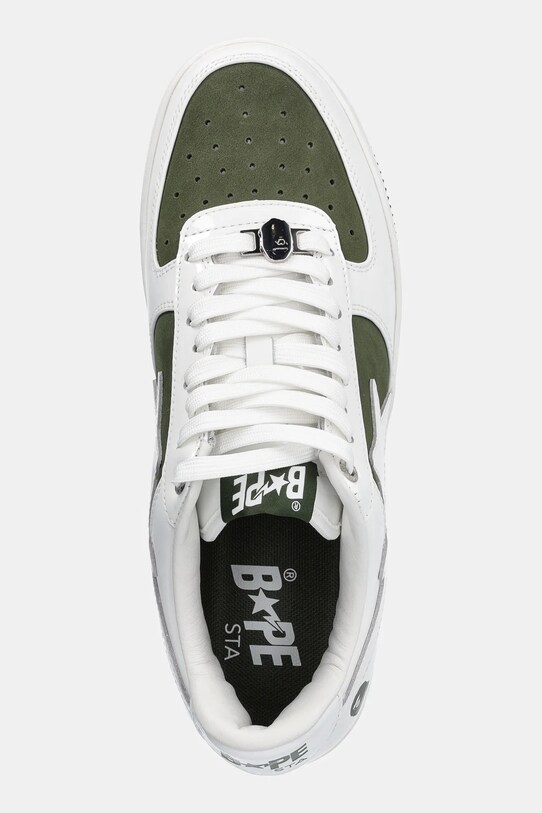 A Bathing Ape sneakers din piele BAPE STA #6 M2 verde 1K80191306