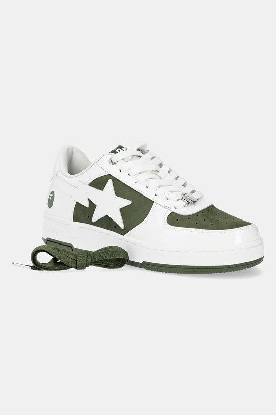 A Bathing Ape sneakers din piele BAPE STA #6 M2 1K80191306 verde
