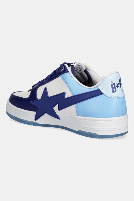 Obuwie A Bathing Ape sneakersy skórzane BAPESTA OS M2 1K80191309 granatowy