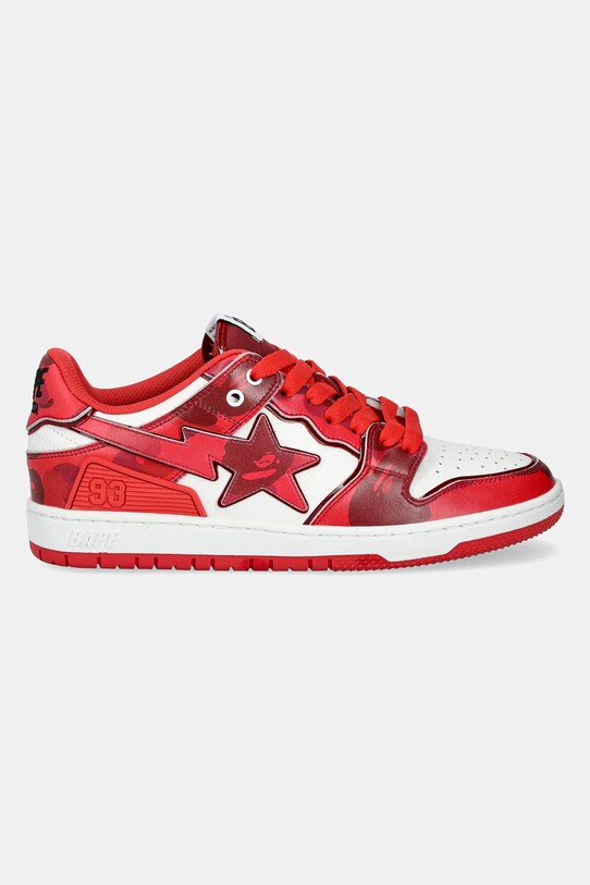 A Bathing Ape sneakers BAPE SK8 STA #1 M2 1K80191310 red SS25