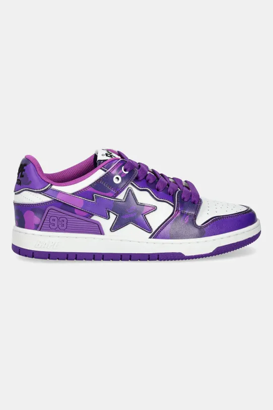 A Bathing Ape sneakers BAPE SK8 STA #1 M2 1K80191310 violet SS25