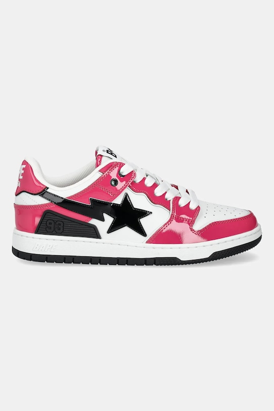 A Bathing Ape sneakers in pelle BAPE SK8 STA #2 M2 1K80191311 rosa SS25