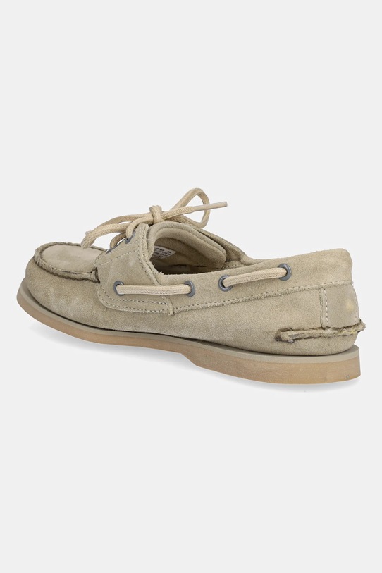 Încălțăminte Timberland mocasini din piele întoarsă Classic Boat TB0A4187EVV1 verde