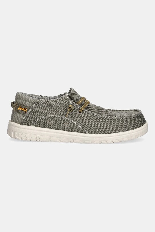 Poltopánky Jeep SAMOA WALLABEE KNIT JM51030A zelená SS25