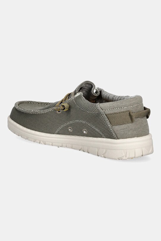 Obuv Poltopánky Jeep SAMOA WALLABEE KNIT JM51030A zelená