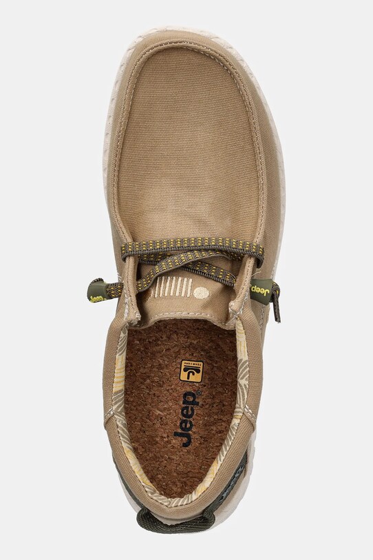 Poltopánky Jeep SAMOA WALLABEE CVS béžová JM51032A