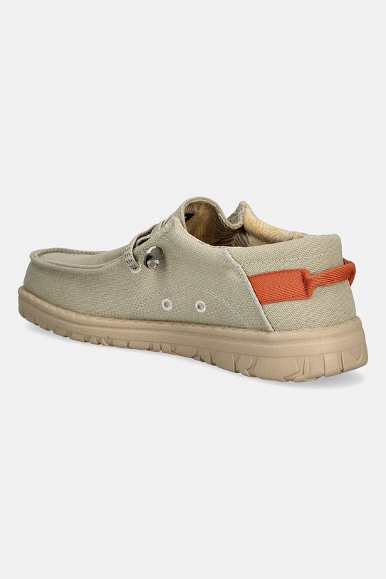 Obuwie Jeep półbuty SAMOA WALLABEE CVS JM51032A beżowy