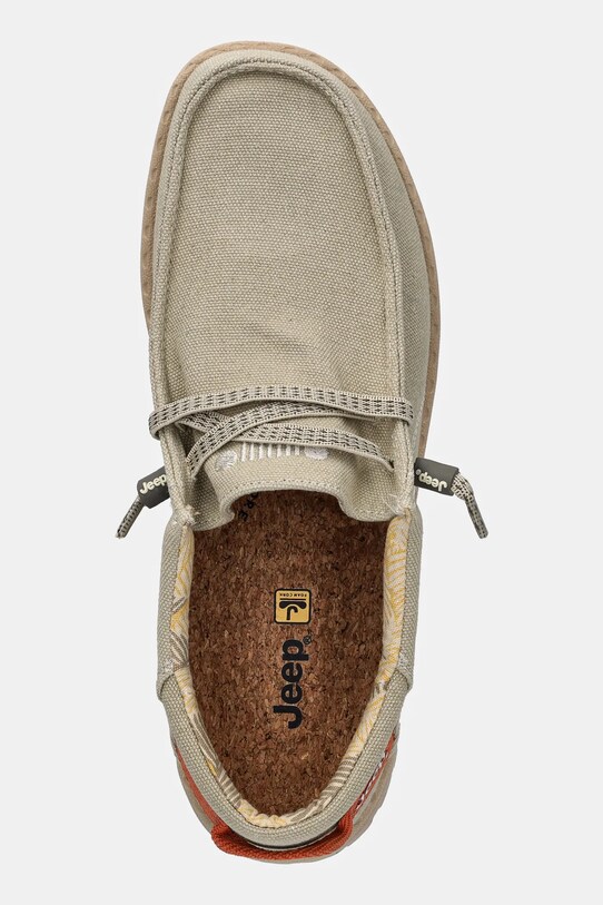 Polobotky Jeep SAMOA WALLABEE CVS béžová JM51032A