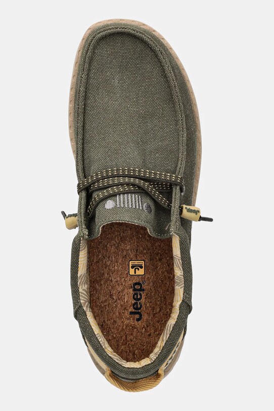 Poltopánky Jeep SAMOA WALLABEE CVS zelená JM51032A