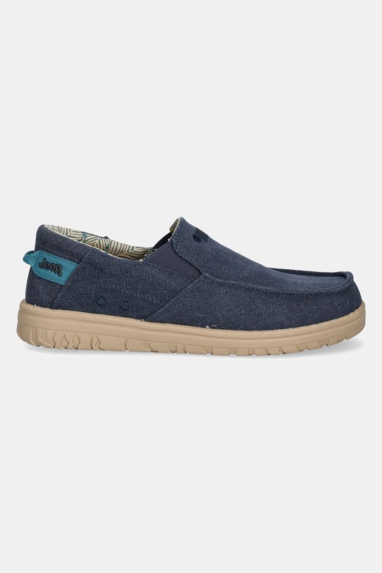 Πάνινα παπούτσια Jeep SAMOA SLIP ON CVS JM51033A μπλε SS25
