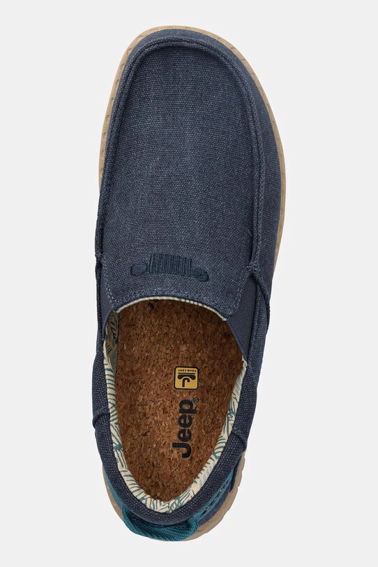 Tenisky Jeep SAMOA SLIP ON CVS modrá JM51033A