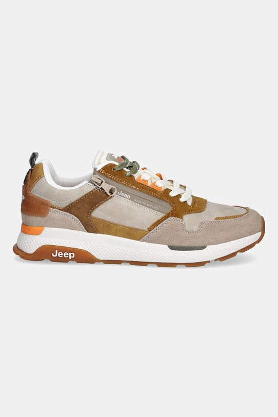 Jeep sneakersy ONTARIO ZIP JM51061A brązowy SS25