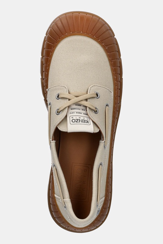 Kenzo mokasyny Derby beżowy FF55DB720F52.11