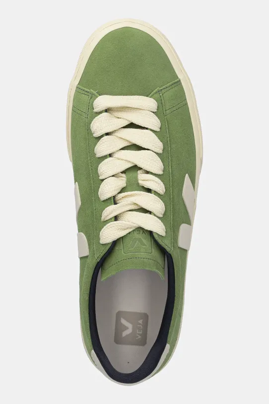 Veja sneakersy zamszowe Campo zielony CP0320525B