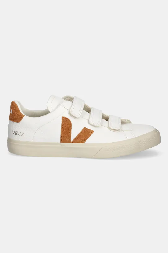 Veja sneakersy skórzane Recife Logo RC0503885B biały SS25