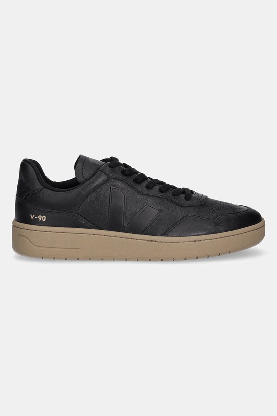 Veja sneakersy skórzane V-90 VD2003896B czarny SS25