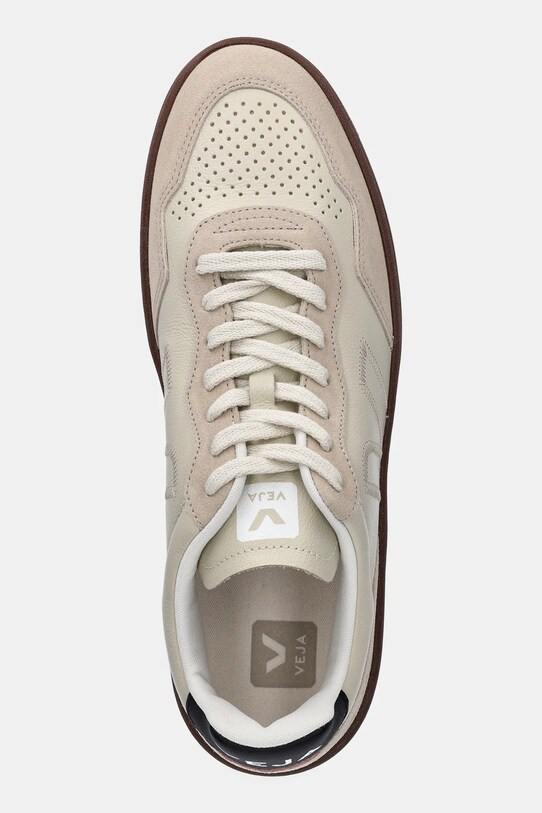 Veja sneakersy skórzane V-90 ZZ beżowy VZ2020751B
