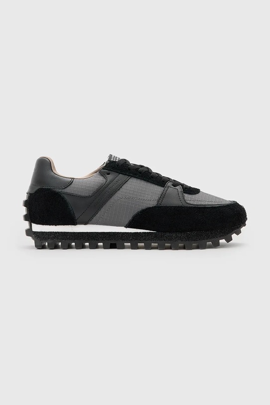Ботинки AllSaints Viggo Low Top кожа чёрный M009FC