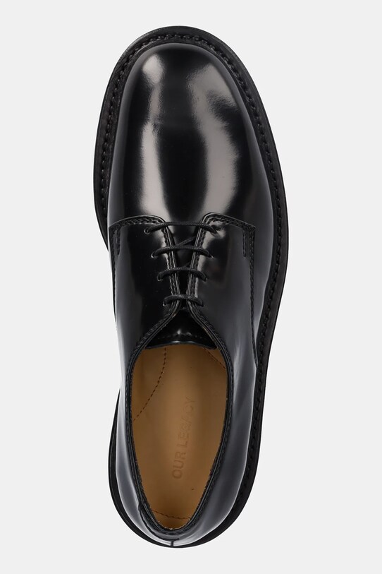 Our Legacy leather shoes Uniform Parade black M1937UPBL