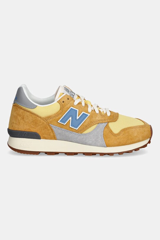 New Balance sneakersy zamszowe 475 U475HB żółty SS25