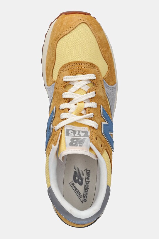 New Balance sneakersy zamszowe 475 żółty U475HB