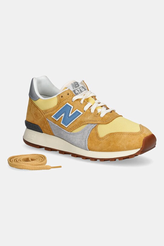 New Balance sneakersy zamszowe 475 U475HB żółty