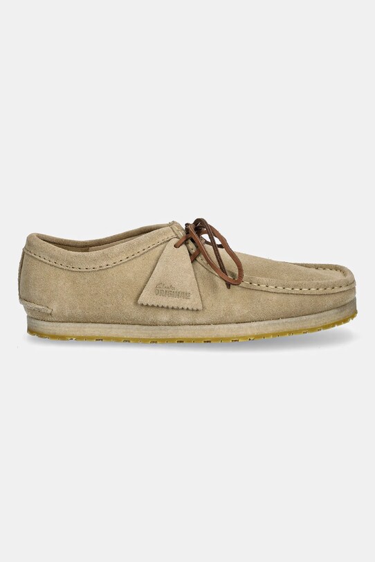 Clarks Originals półbuty zamszowe Godney Lace 26180758 beżowy SS25