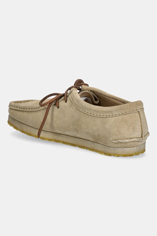Obuwie Clarks Originals półbuty zamszowe Godney Lace 26180758 beżowy