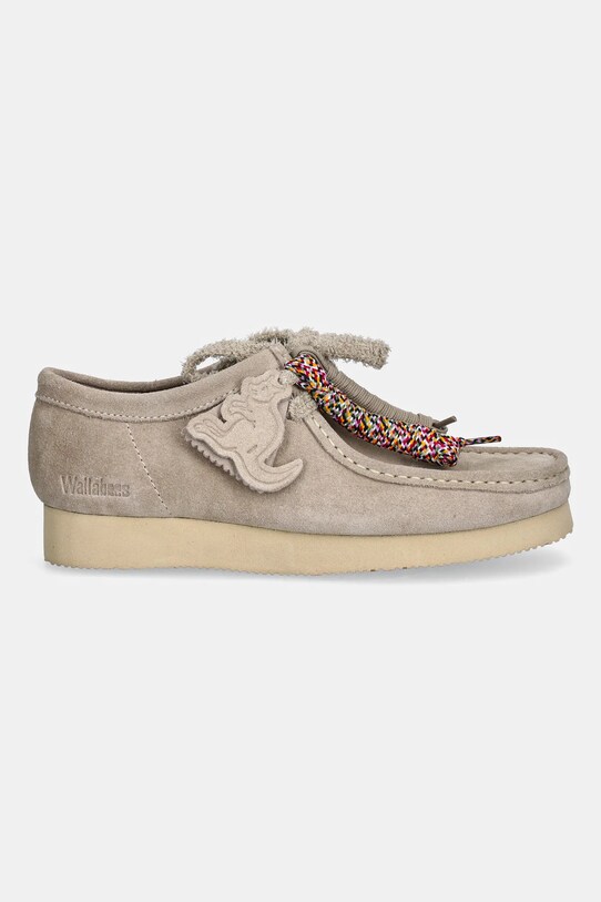 Clarks Originals półbuty zamszowe Wallabee 2604 26182221 beżowy SS25
