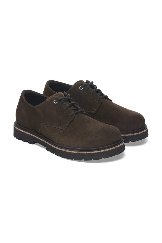 Birkenstock suede shoes Highwood Lace Low LEVE brown 1029609