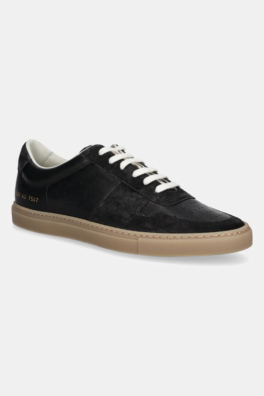 Кожени маратонки Common Projects Ball Duo Slim гладка кожа черен 2484.7547