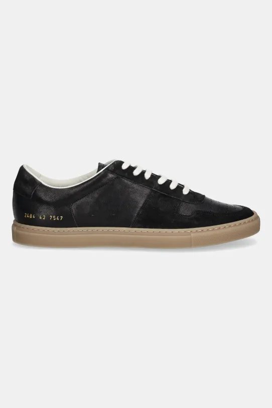 Кожени маратонки Common Projects Ball Duo Slim 2484.7547 черен SS25