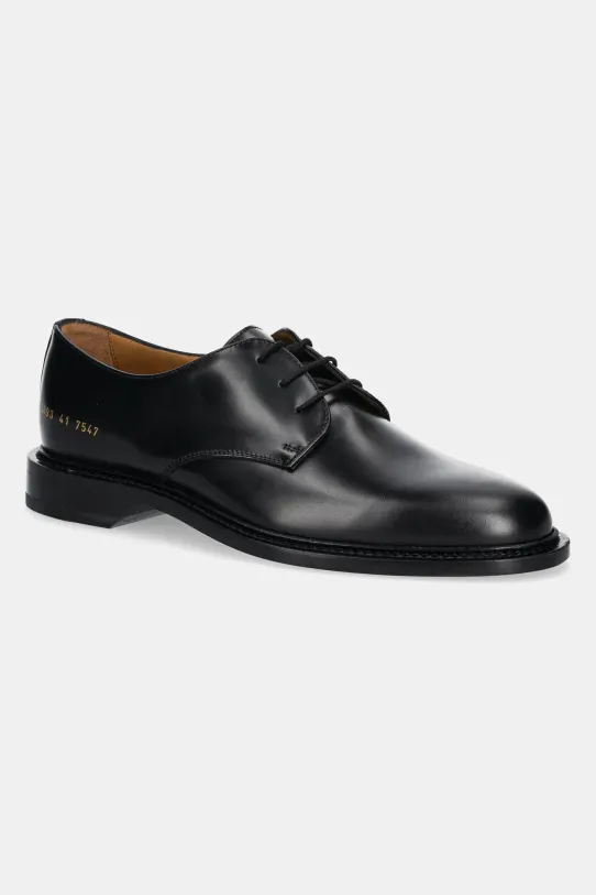Common Projects scarpe in pelle Derby casual nero 2493.7547