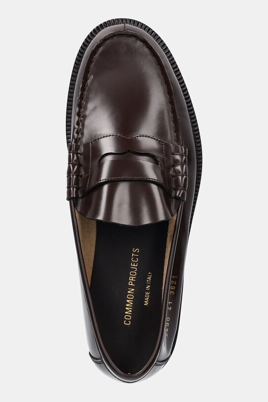 Δερμάτινα μοκασίνια Common Projects Loafer καφέ 2490.3621