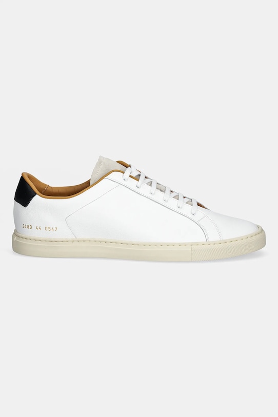 Common Projects leather sneakers Retro Low Profile 2480.0547 white SS25
