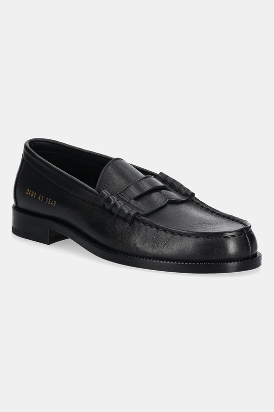 Кожени мокасини Common Projects Soft Loafer ежедневен черен 2491.7547