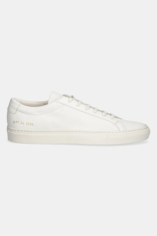 Кожаные кроссовки Common Projects Summer Achilles 2477.0506 белый SS25