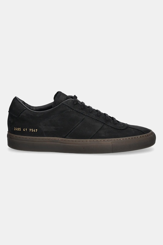 Tenisice od nubuk kože Common Projects Tennis Trainer 2485.7547 crna SS25