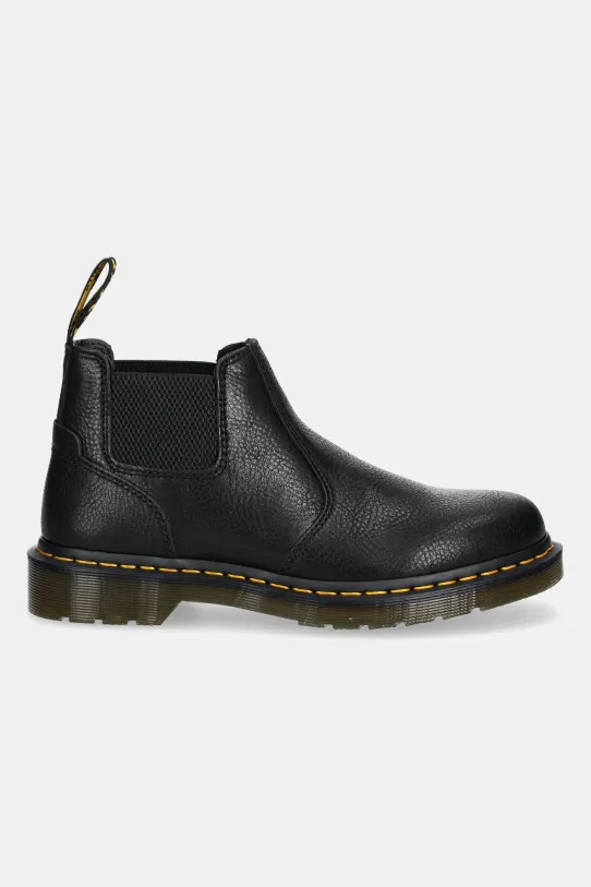 Dr. Martens scarpe in pelle 2976 Lo Chelsea Boot DM40587001 nero SS25