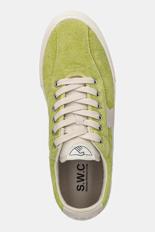 Замшевые кроссовки Stepney Workers Club Dellow S-Strike Cup Geo-Merged жёлтый YA25234