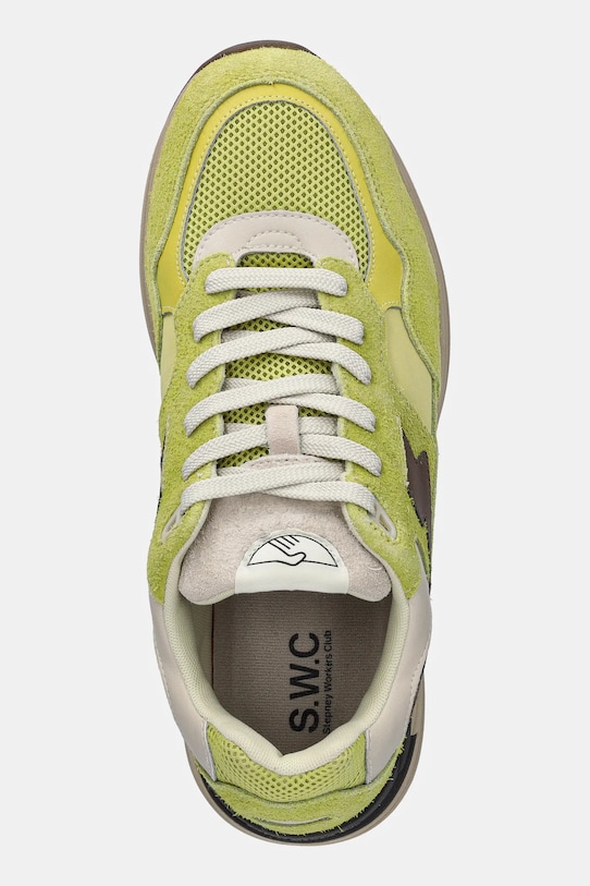 Stepney Workers Club sneakersy Amiel S-Strike Geo-Merged zielony YP03235