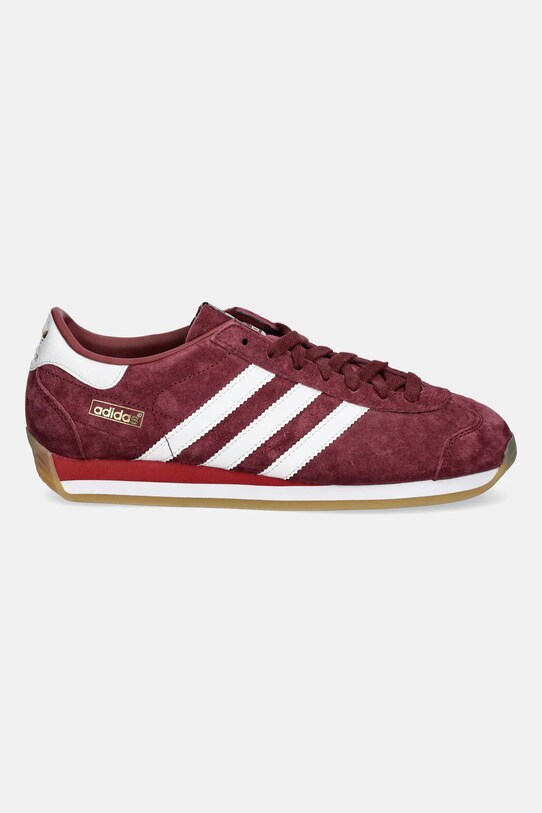 Semišové tenisky adidas Originals Country Japan JH9818 červená SS25