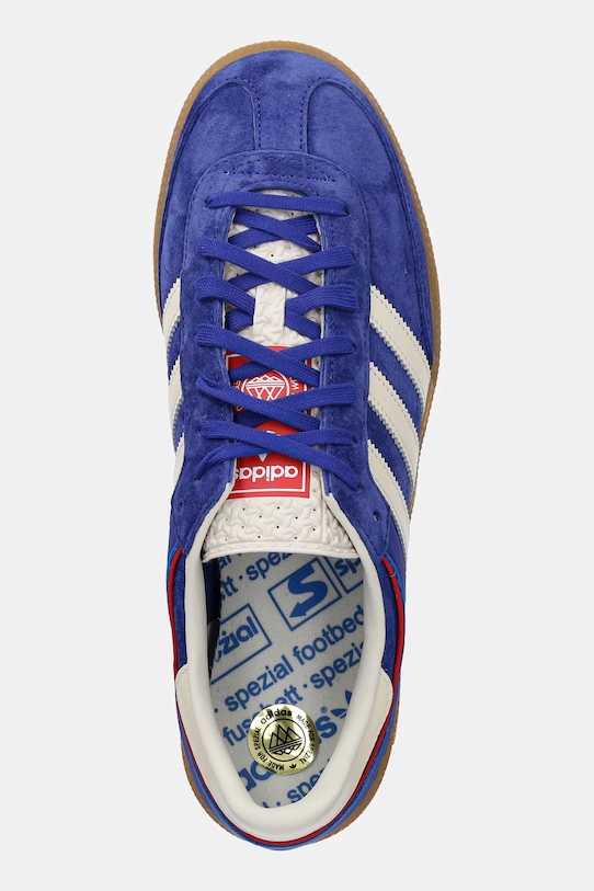 Замшеві кросівки adidas Originals adidas originals x SPZL Handball Cup блакитний JS3062