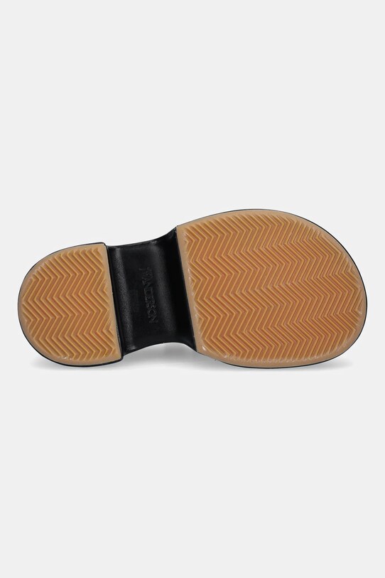 JW Anderson mokasyny skórzane Platform Moccasin FW0168.LA0020.999 czarny